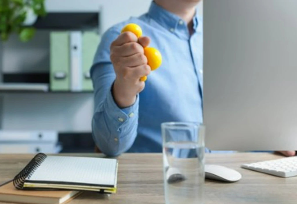 finger and hand exercises for computer users