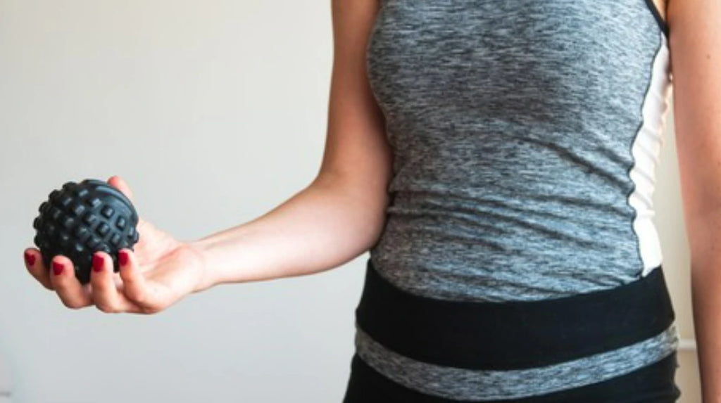 massage ball wih grip