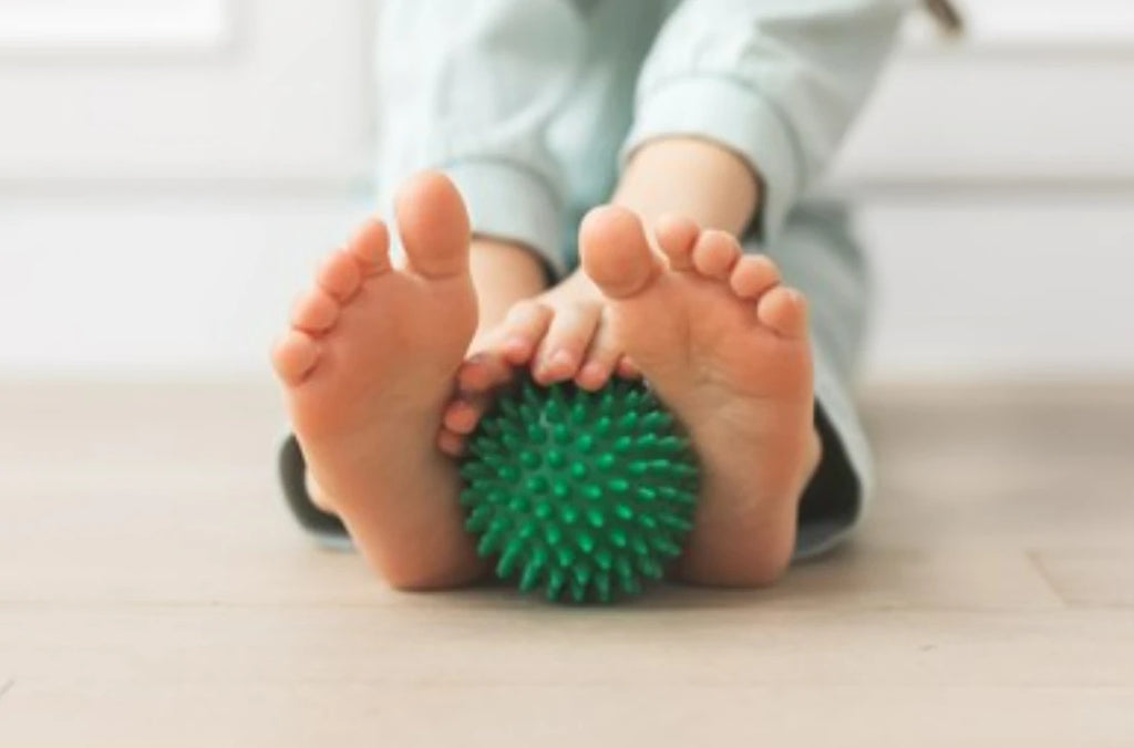 massage ball and tools