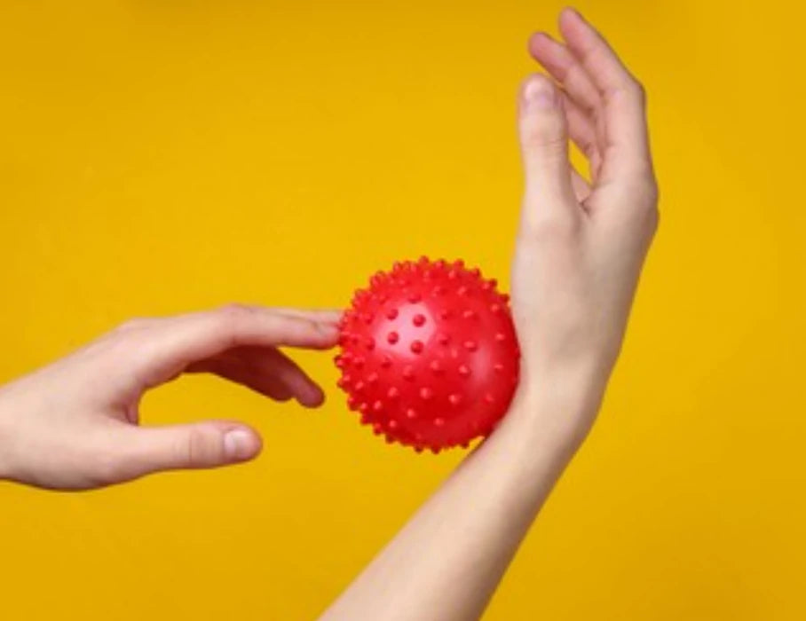 massage ball esercizi
