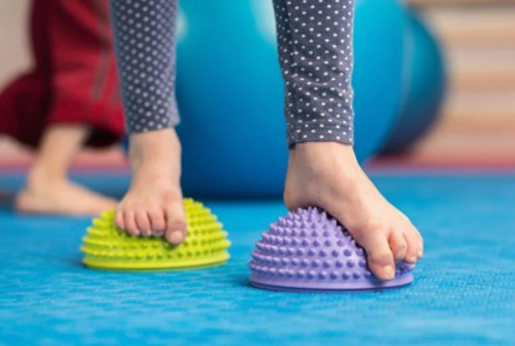 massage slipper ball feet science