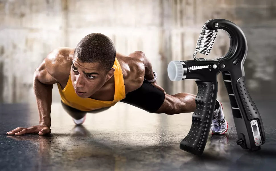 Introducing the Innovative Adjustable Grip Strengthener: Enhancing Strength and Dexterity for All Fitness Enthusiasts
