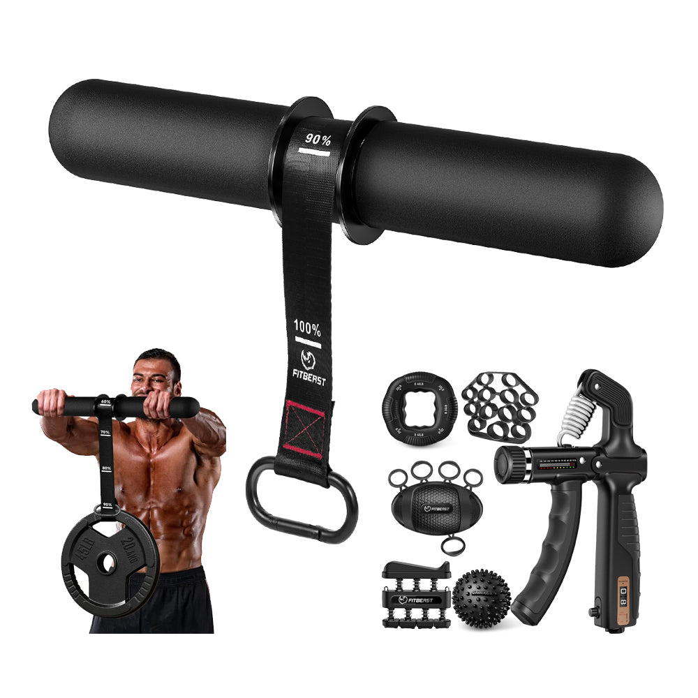 7 1 Forearm Hand Grip Strengthener Workout Kit
