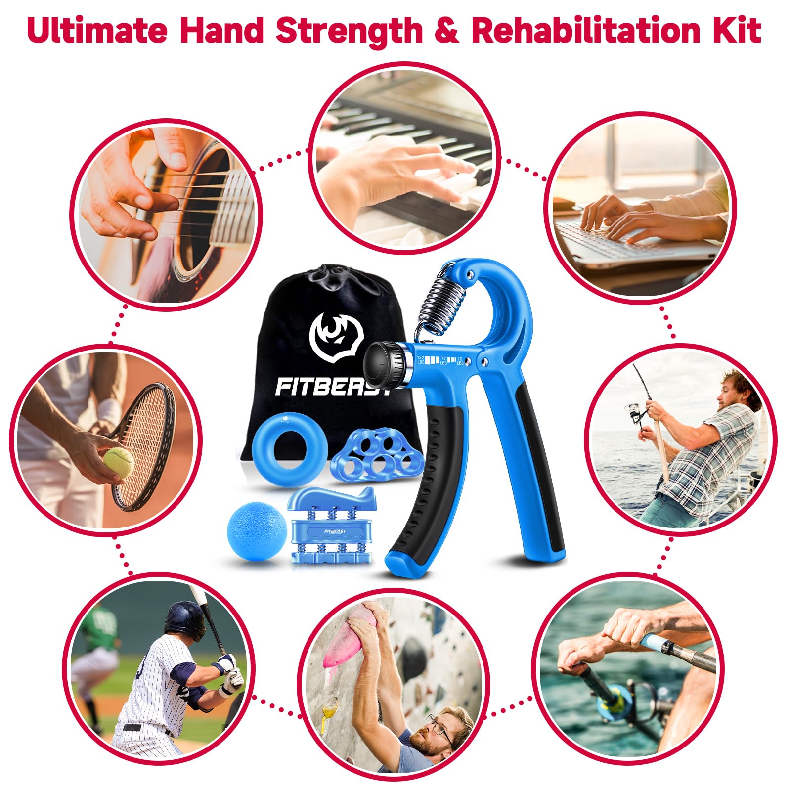 Hand Grip Best Selling Items For Elderly FitBeast Strengthener