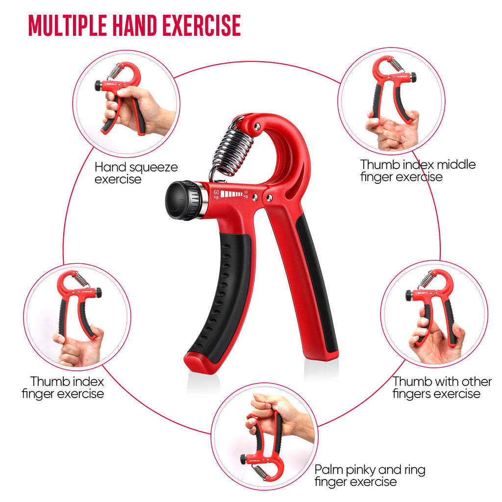 fitbeast-HandGripStrengthenerKit-red-img-3-muti-function